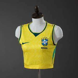 Brasil · 2026 Feminina Crop Tank Top Titular