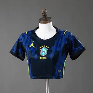 Brasil · 2026 Titular Feminina Crop Top Style