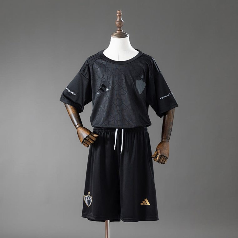 Atlético Mineiro · 25/26 Edição limitada Preta · Kit infantil