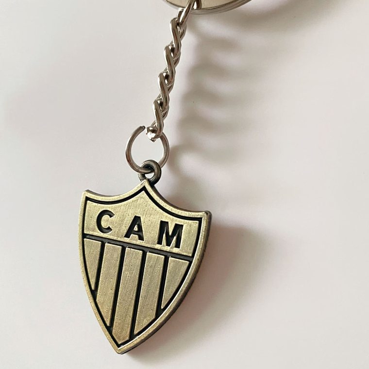 Atlético Mineiro · Chaveiro de metal com escudo