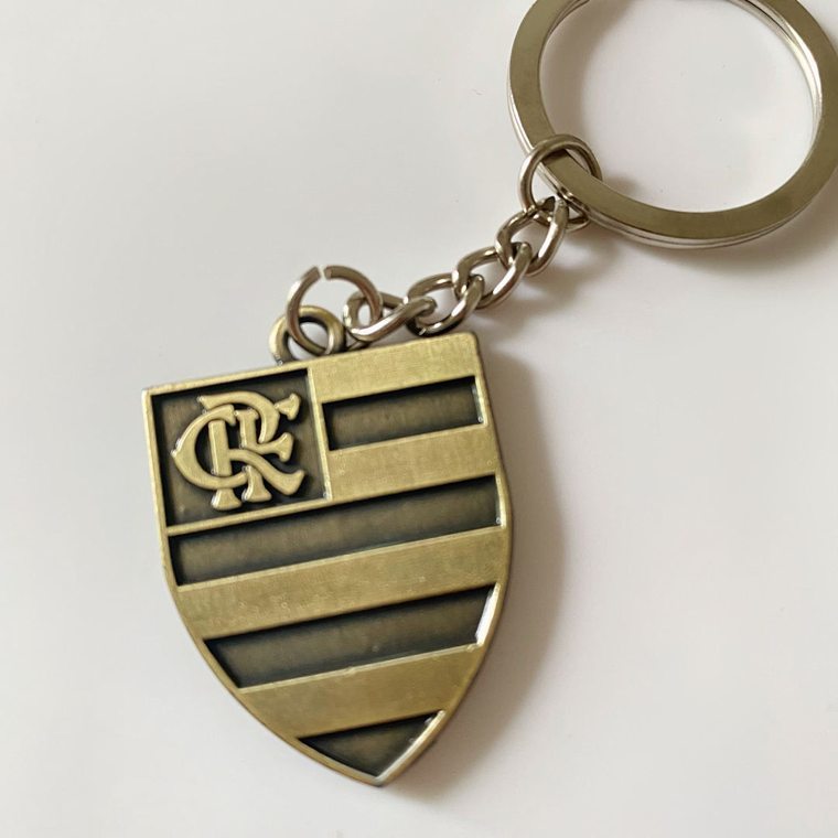 Flamengo · Chaveiro de metal com escudo