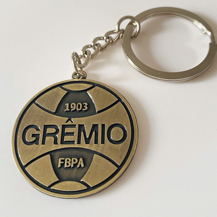 Grêmio · Chaveiro de metal com escudo