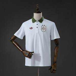 Espanha · 2026 2 Stars Lifestyler Polo Shirt Branca