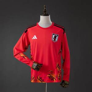 Japão · 2026 Goleiro Vermelha Manga longa